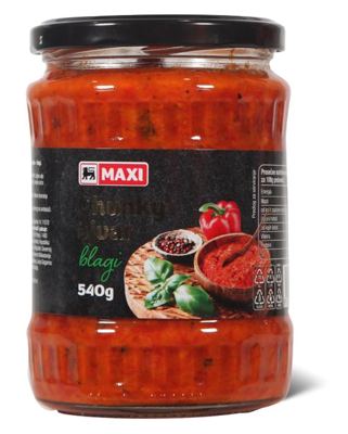 Ajvar blagi Chunky Maxi 540g