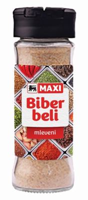 Biber beli mleveni Maxi 55g