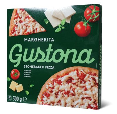 Pizza Margarita Gustona 300g
