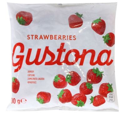 Zamrznuta jagoda Gustona 400g