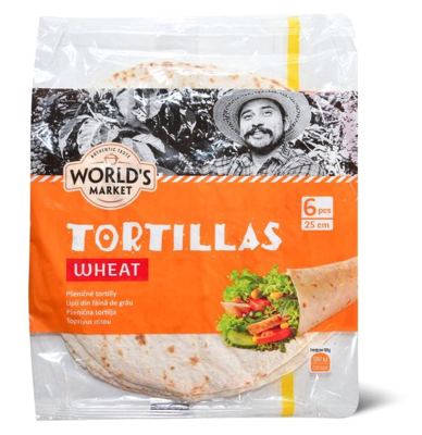 Tortilja psenicna World's Market 370g