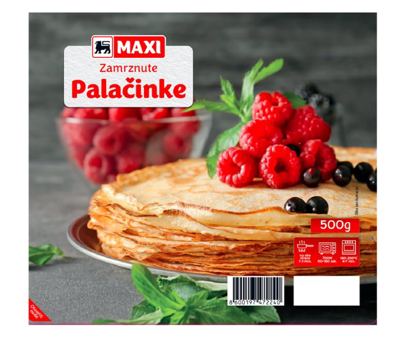 Zamrznute palacinke Maxi 500g