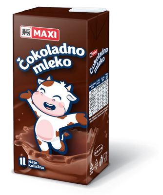 Cokoladno mleko Maxi 1l
