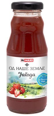 Sok Jagoda Nektar Od nase zemlje 0,2l