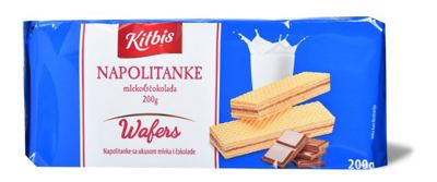Napolitanke mleko&cokolada Kitbis 200g