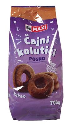 Cajni kolutici kakao Maxi 700g