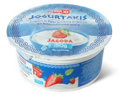 Grcki jogurt jagoda Maxi 150g