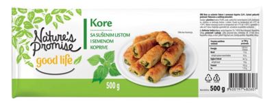 Kore sa susen.list.sem.kopr. NP 500g