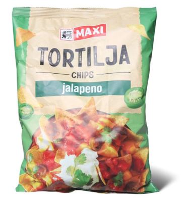 Tortilja chips jalapeno Maxi 200g