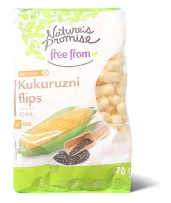 Kukuruzni flips chia GF NP 70g