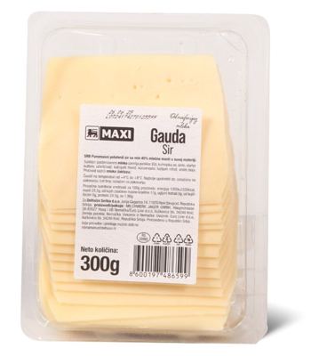 Sir Gauda 45% Maxi slajs 300g