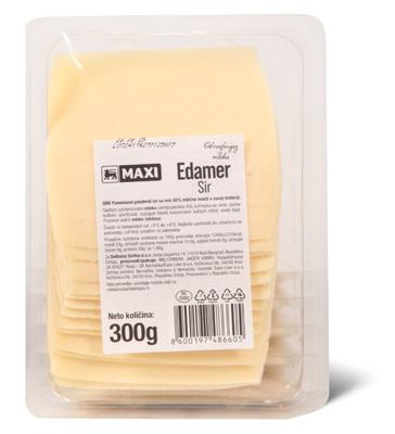 Sir Edam 45% Maxi slajs 300g