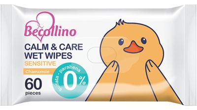 BECOLLINO VLAŽNE MARAMICE 60/1 CALM&CARE SENS.