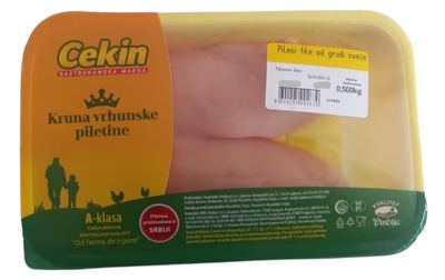 Pileci file od grudi 500 gr.smrznuto #12 Vindij