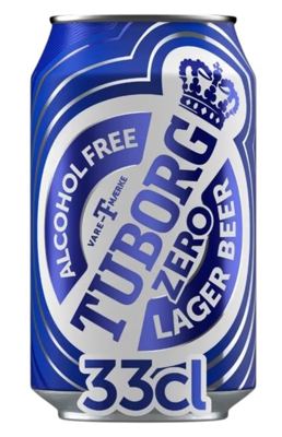 Tuborg 0% 0.33l limenka #12 Carlsberg