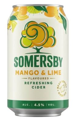 SOMERSBY LIM. 0,33L MANGO&LIMETA