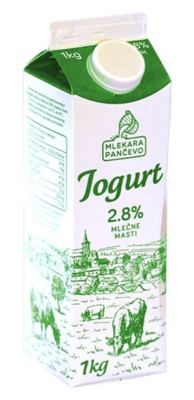 ML.PANCEVO JOGURT 1L 2,8%MM ELOPAK
