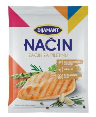 ZACIN ZA PILETINU 25G DIJAMANT