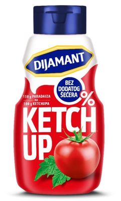Kecap bez dodatog secera 500g #8 Dijamant