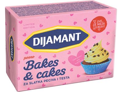 Margarin BAKES&CAKES 0250 Dijamant 20