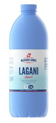 LAGANI JOGURT 1%MM 1.5L "ŠABAC"