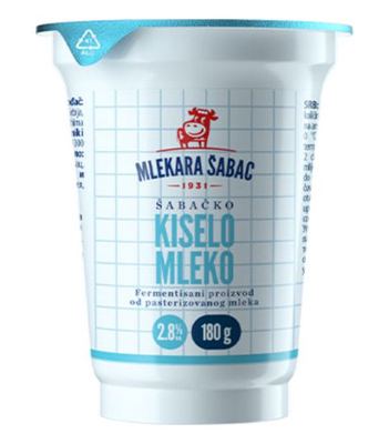 KISELO MLEKO 180G 2,8MM "ŠABAC"