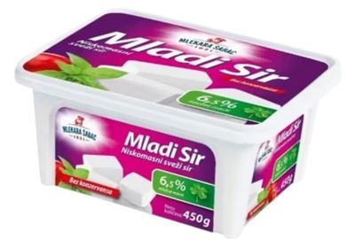SIR ŠABAČKA MLADI 10%MM 450G