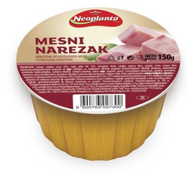 NEO MESNI NAREZAK 150G FOLIJA