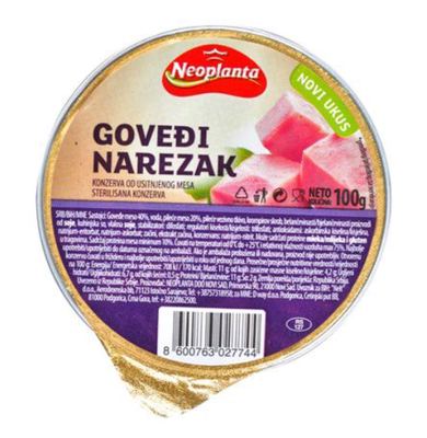NEO GOVEĐI NAREZAK 100G