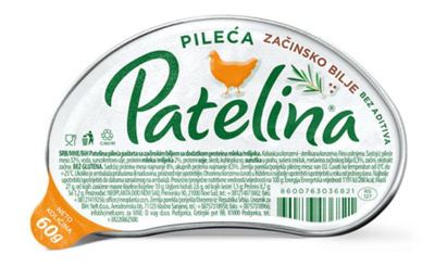 Pasteta pileca PATELINA zacinsko bilje 0060 Neoplanta 22