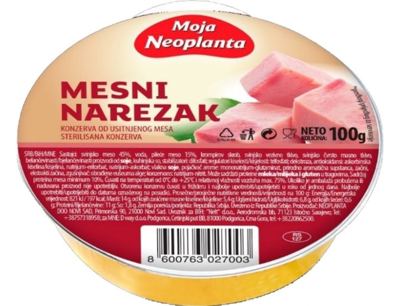 NAREZAK MESNI NEOPLANTA 100G
