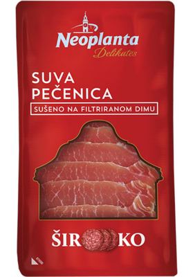 DELIKATES SUVA PEČENICA 100G NEOPLANTA