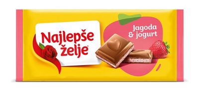 Najlepse <elje jagoda-jogurt 100g #20 Stark