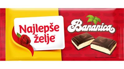 NŽ BANANICA 100G ČOKOLADA