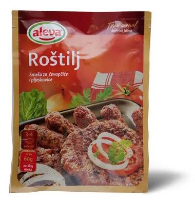 ALEVA ROŠTILJ SMES ĆEVAP PLJES