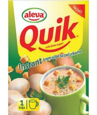 SUPA INSTANT KREM SA PEČURKAMA QUIK 17 GR ALEVA