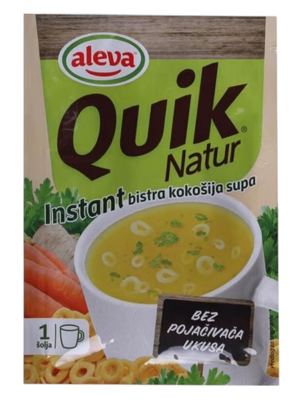 Quik Natur bistra kokosja supa 15g. #15 Aleva