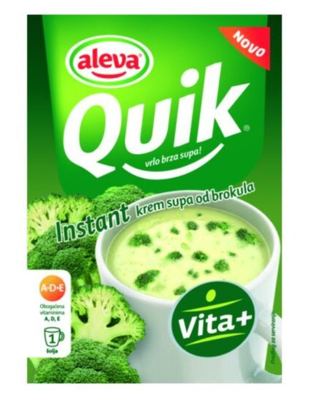 SUPA KREM OD BROKOLIJA INSTANT QUIK 17 GR ALEVA