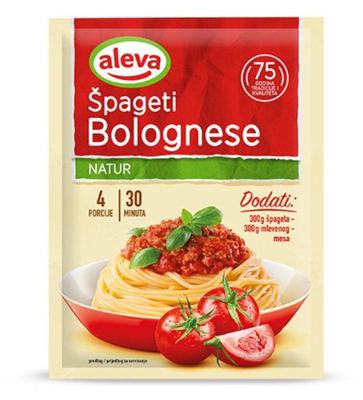 Aleva Dodatak za špagete bolognese 59g