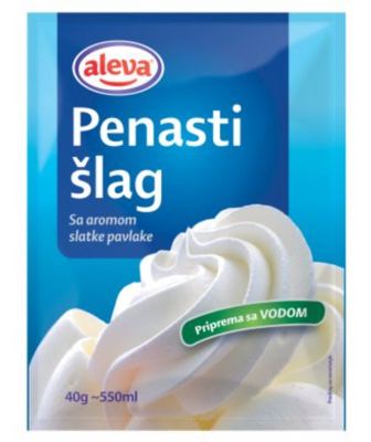 ŠLAG PENASTI PRIPREMA SA VODOM 40 GR ALEVA