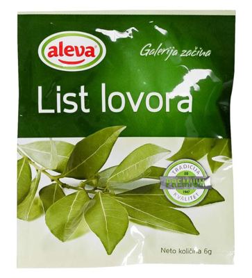 ZAČIN LOVOROV LIST ALEVA 6G