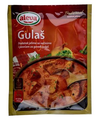 DODATAK ALEVA ZA GOVEĐI GULAŠ 50G