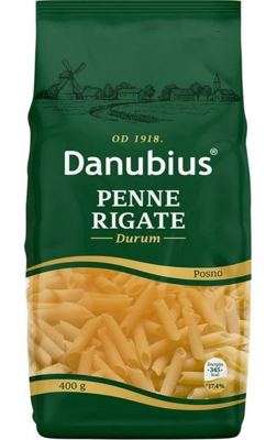 Durum Penne Rigate 400g #30 Danubius