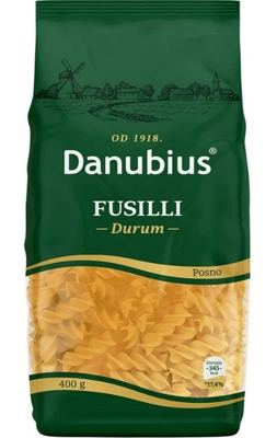 DANUBIUS DURUM FUSILLI 400GR