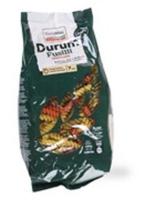 TESTENINA FUSILLI TRICOLORE DURUM DANUBIUS 400G