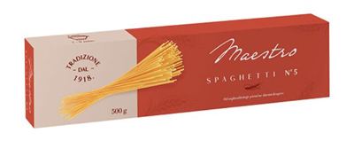 MAESTRO SPAGETE 500G no5 DANUBIUS 20/1