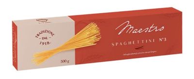 TESTENINA MAESTRO SPAGHE TTI NO.3 DANUBIUS 500G