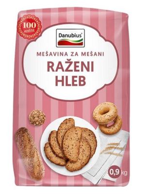 DANUBIUS BRAŠNO RAŽANO 900G