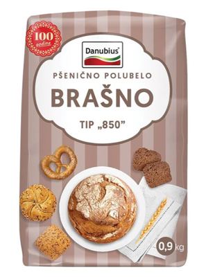 BRAŠNO 900G T-850 POLUBELO"DANUBI