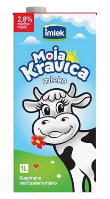 MLEKO UHT MOJA KRAVICA 2,8%MM 1L TB